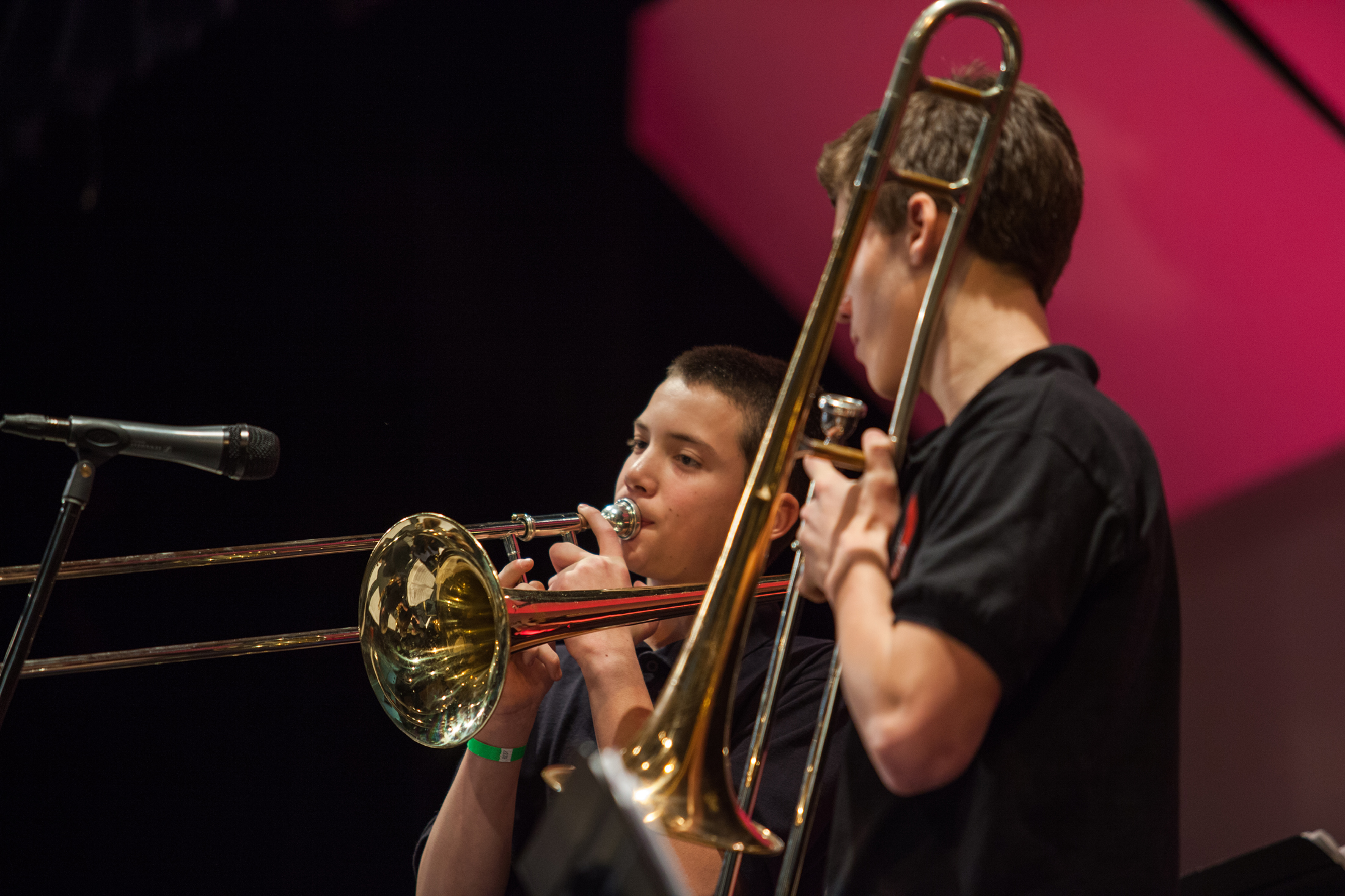 Jazz Festival at Clark College (middle school competition)