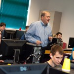 Bruce Elgort teaches class