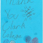 Backpack Project thank you card