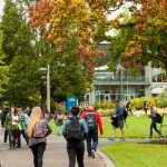 campus on first day