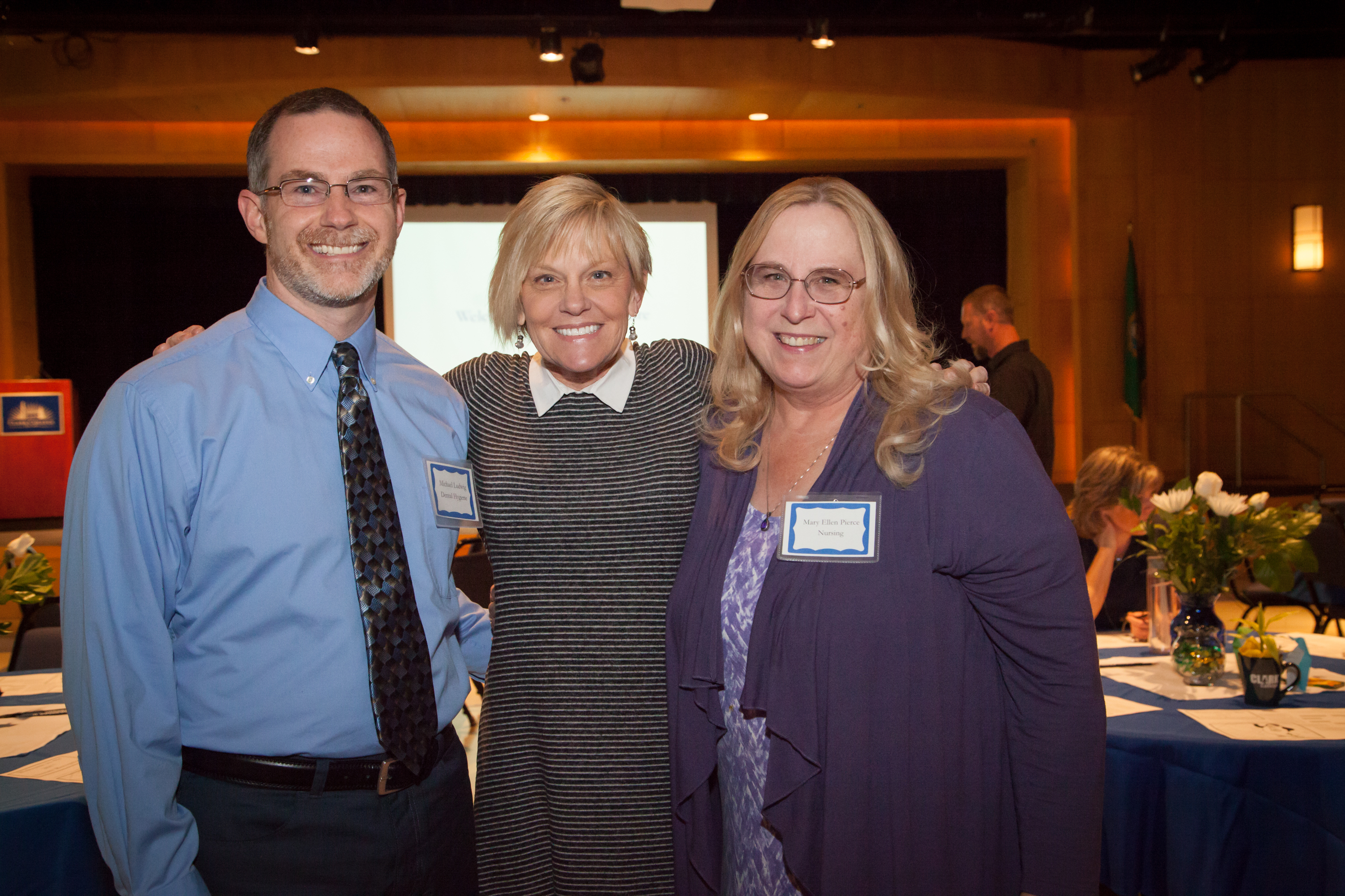 Michael Ludwig, Breda Walstead, and Mary Ellen Pierce
