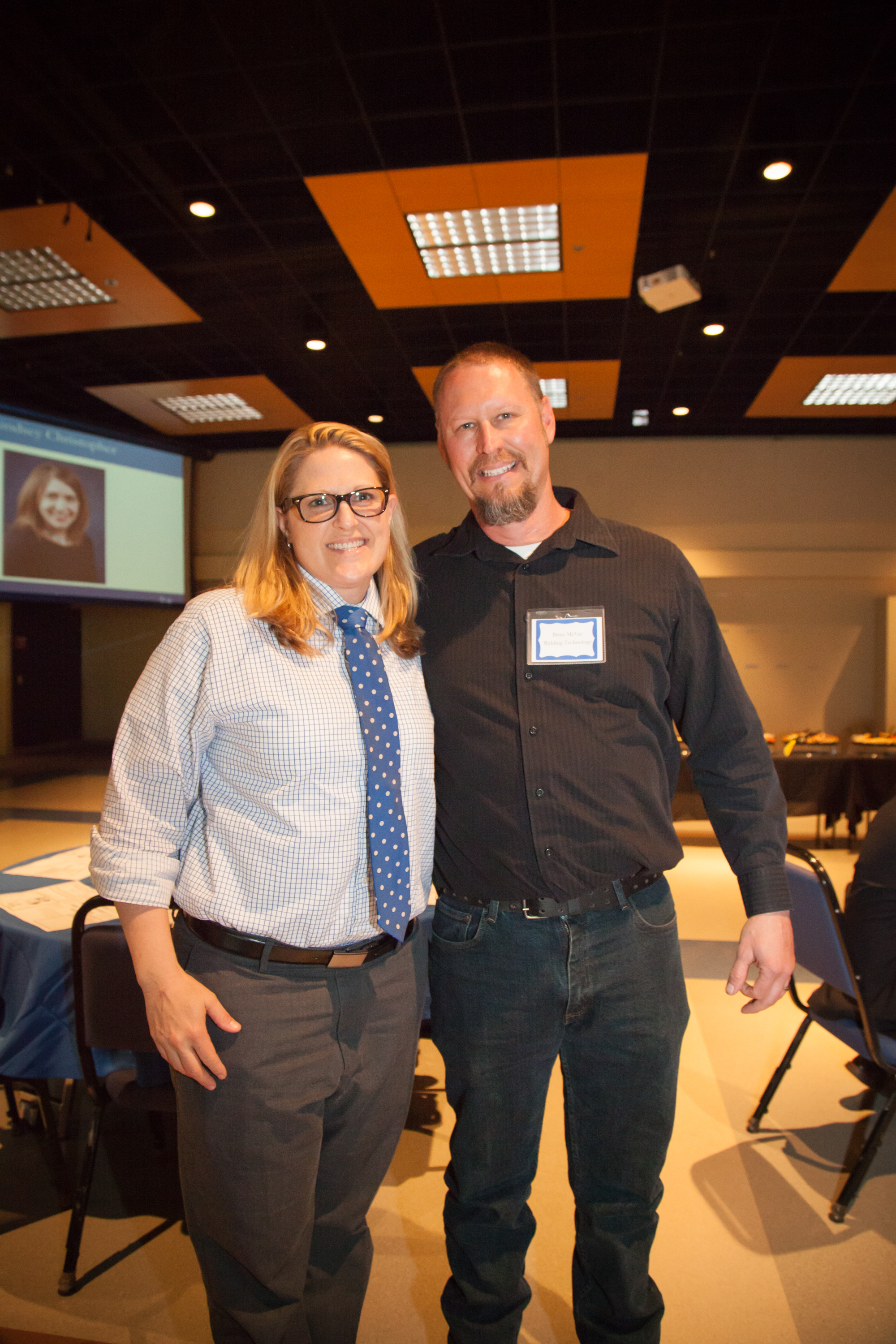 Genevieve Howard and Brian McVay.